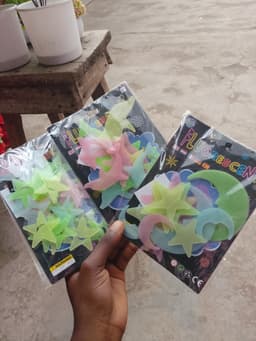 Glow in the dark sticker